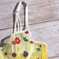 thumbnail image 2 of Gibobby Lencería sexy para mujer, lencería de encaje floral, de una pieza, exótica, traviesa, con tirantes, lencería de peluche(Amarillo, XG), 2 of 5