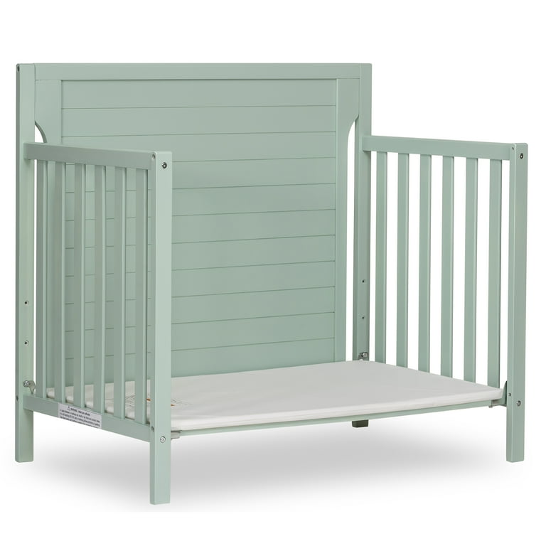 Green mini best sale crib