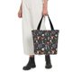 thumbnail image 5 of Fotbe Mushrooms Bolsa de Playa con Estampado, Bolsa de Hombro, Bolsa de Mano Espaciosa, Bolsa de Viaje Ligera, Bolsa de Compras Versátil, 5 of 6