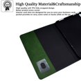 thumbnail image 6 of SaniMore for iPad Pro 11 2024 Wallet Case with Card Slots & Pen Holder [Auto Sleep] PU Leather Magnetic Ciasp Kickstand Shockproof TPU Shell Full-body Protctive Retro Cover, Green, 6 of 9