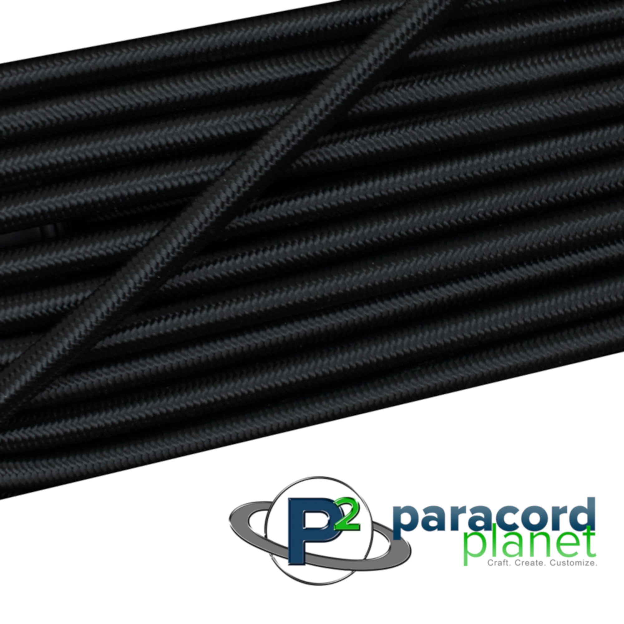 Paracord Planet 1/4 Inch Elastic Bungee Shock Cord - 10, 25, 50, 100 and 1000 Foot Lengths - Various Colors