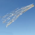 thumbnail image 3 of In the Breeze 9052 - Silver Holographic 51-inch Mylar Windsock - Hanging Outdoor or Party Decoration - Humane Animal Deterrent, 3 of 3