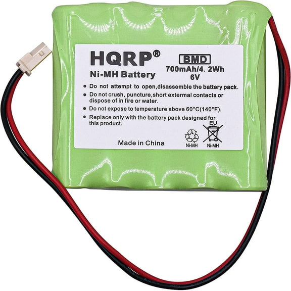HQRP Battery Compatible with Honeywell K0257, GP80AAAH5BMX, 55111-05, 5800RP Wireless Repeater