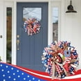 thumbnail image 7 of Independence Day, Independence Day Wreath Home Decor Simulation Plant Wreath, 7 of 7