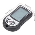 thumbnail image 4 of GPS Electronic Navigation Compass Baromete Windmeter Altitude Meter Altitude Gauge Anemometer Electronic Altimeter for Mountaineering, Camping, Hiking, 4 of 5