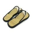 thumbnail image 3 of Shoes for Women Flat Slippers Comfortable Non-Slip Sandals Silent Bamboo Rattan Flip Flop Shoe, 3 of 8
