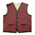 thumbnail image 2 of The Warriors Gang Costume Leather Vest Jacket and Bandana, 2 of 2