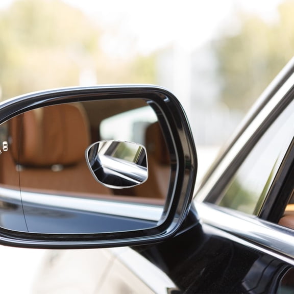 WESIEVYA Compact Car Blindspot Mirror Multi Suction Cup Design for Driving Safety 2Pcs