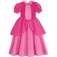 thumbnail image 5 of Disfraces de princesa rosa para niñas Super Bros Vestido de princesa rosa para niños Disfraces de Halloween, 5 of 5