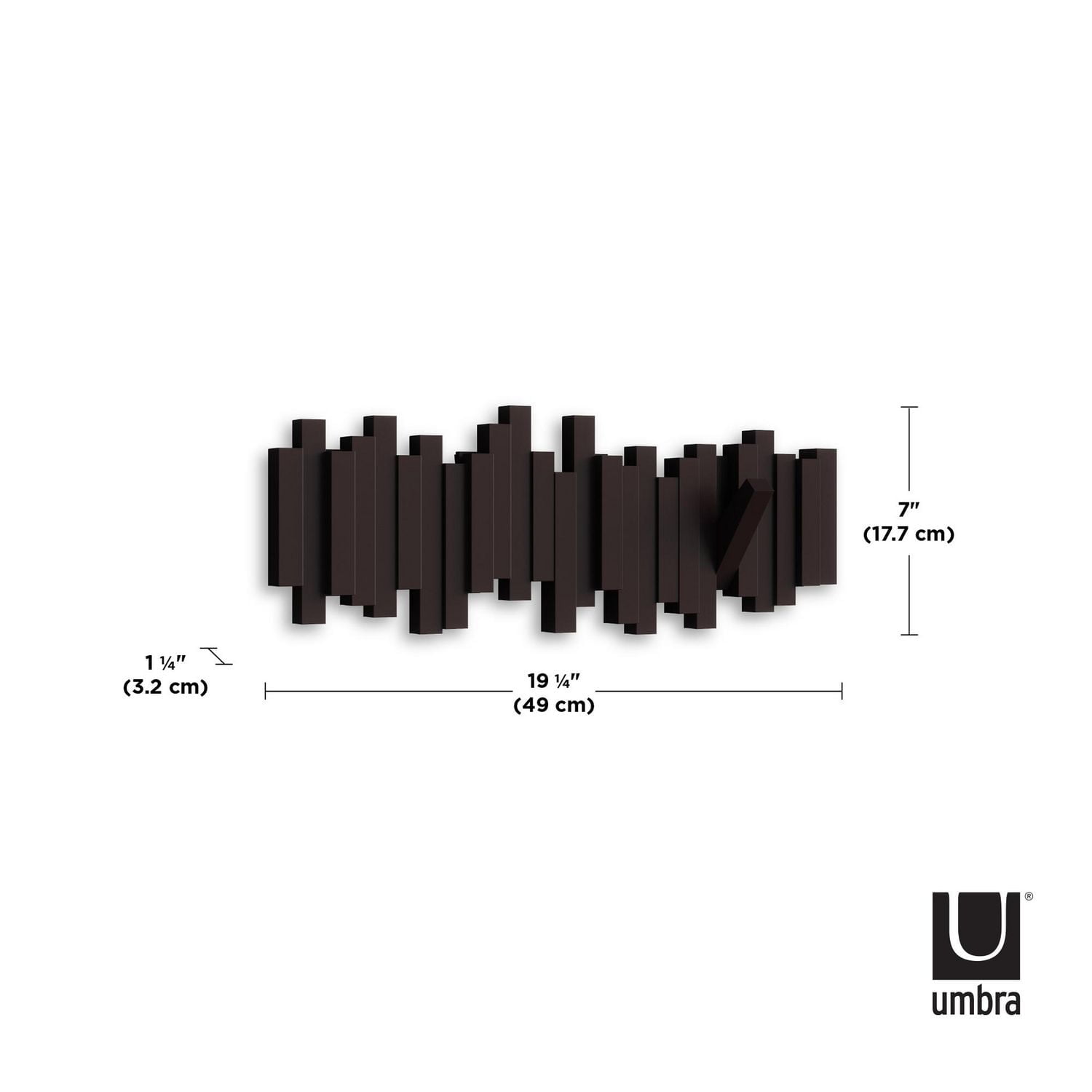 Umbra Sticks Wall Mounted Coat Rack