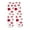 Cherry, variant on Girls Cotton Polka Dot Tights Capri Length in sizes to fit girls from ages 1 to 8 years