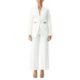 thumbnail image 3 of Bardot Womens Cassian Cut-Out Office One-Button Blazer, 3 of 8