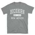thumbnail image 1 of Buckhorn New Mexico Classic Established Men's Cotton T-Shirt, 1 of 1