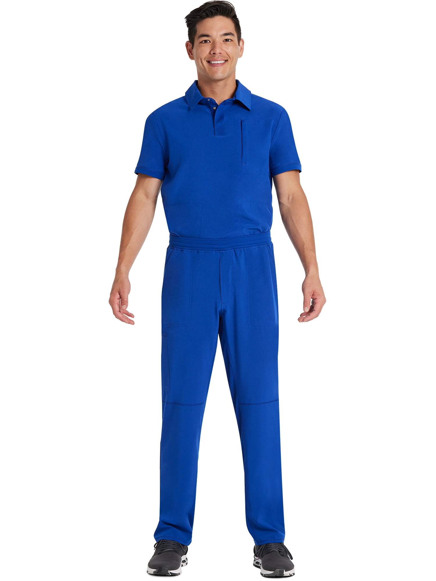 Scrubstar Men's Premium Performance Stretch Pull-On Cargo Scrub Pants, Sizes XS-3XL