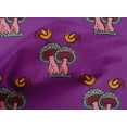 thumbnail image 4 of oneOone Cotton Cambric Fabric Bird & Mushroom Block Decor Fabric Printed BTY 56 Inch Wide, 4 of 4