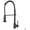 Black Oil 2, variant on Kitchen Sink Faucet for Bar Farmhouse Commercial, Spring Pull Down Kitchen Faucet, Black Oil Brushed 360 Swivel Handheld Shower Kitchen Mixer, Hot Cold 2 Outlet Spring Tap