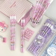 thumbnail image 4 of Kuromi Cinnamoroll 12Pcs Kawaii Cartoon Hb Pencils 12 Pencils 1 Pencil Roller Stationery Box Set Writing Draw Stationery, 4 of 17