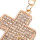 thumbnail image 3 of unbranded Llavero Decorativo De Cruz Con Rhinestones Para Compacto Y, 3 of 6