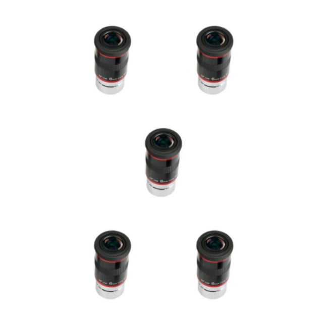 Ocular telescópico Monstrate FMC 1,25 6mm 68 grados con lente de protección de goma