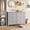 grey, variant on 6 Drawer Dresser for Bedroom, 47.2 in Wide Modern Chest of Drawers, Dark Green MDF Storage Cabinet