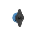 thumbnail image 4 of Emisor de gotero de compensación por presión Unique Bargains para riego por goteo de Césped del Jardín con conector de manguera de plástico Azul 1 GPH 50 unids, 4 of 5