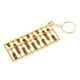 thumbnail image 5 of Llavero de 9 rejillas, llavero, llavero de , llavero de metal, llavero creativo con chino, color dorado, 5 of 8