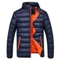 thumbnail image 4 of Men Winter Warm Slim Fit Thick Bubble Coat Jacket Outerwear, 4 of 6