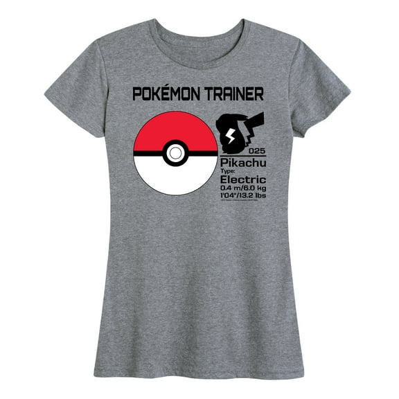 Pokémon - Pokémon Trainer - Women's Short Sleeve Graphic T-Shirt