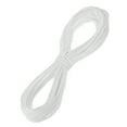 thumbnail image 1 of Cuerda de polipropileno de 1/4 de pulgada y 150 pies de Uxcell, cuerda de utilidad trenzada sólida para acampar, asta de bandera, cuerda para colgar ropa, exterior, blanca, 1 of 6