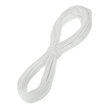 Uxcell 1/4 Inch 150 Feet Polypropylene Rope,Solid Braided Utility Rope for Camping,Flag Pole,Clothesline,Outdoor,White