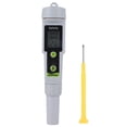 thumbnail image 2 of Salinity Detector, Pen Type 0-199.9 Ppt Lightweight Wear Resistant Salinity Tester Portable  for Swimming Pools Fisheries for Drinking Water Laboratories, 2 of 7