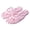 Pink, variant on Foldable Portable Block Sole Thong Flip Flops, Non Hollow Quick Dry EVA Travel Beach Sandals for Indoor Shower Outdoor Casual Couple Summer Footwear Pink 38-39