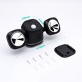 thumbnail image 3 of Tsothea Motion Sensor Security Light Battery Powered Adjustable Outdoor Flood Light Waterproof - Black, 3 of 8