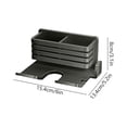 thumbnail image 3 of Wall Mount Hair Dryer Rack Adhesive No Drill Organizer For Hair Styling Tools Bathroom, 3 of 6