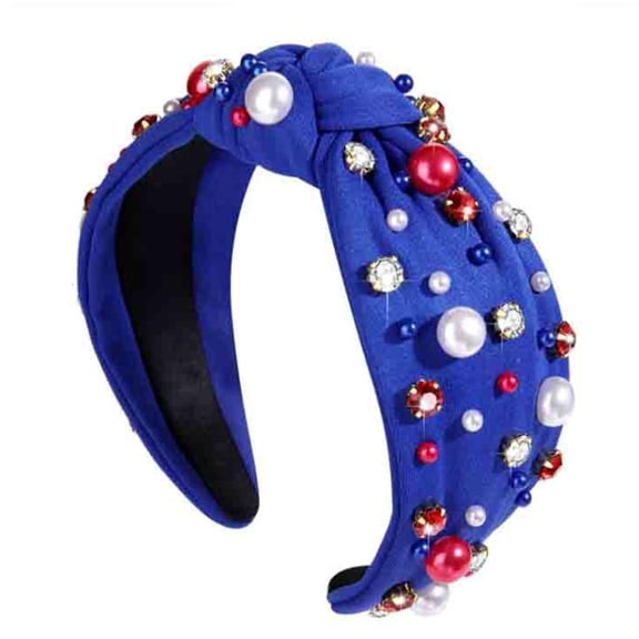 Weflink Elegant Jeweled Headbands Blingbling Stage Props Headwear Luxurious Christmas Party Props New Year Present Headbands