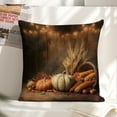 thumbnail image 6 of pumpkins cornucopia harvest Linen toss pillowcase decoration pillowcase gifting preferred 24x24 inch cushion cover sofa pillowcase sofa bedroom living room car, 6 of 8