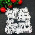 thumbnail image 4 of Scrapbooking Cutting Dies Ammsochy, feliz cumpleaños, gracias, 4 of 6