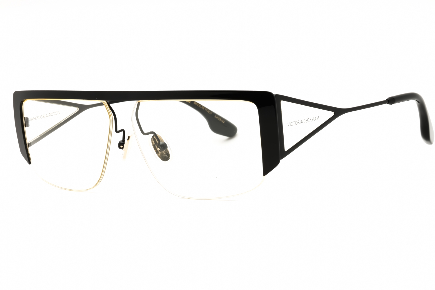 Victoria Beckham VB250S 001 59mm Rectangle Sunglasses Women's