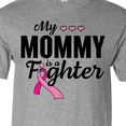 thumbnail image 4 of Inktastic Breast Cancer Awareness My Mommy is a Fighter T-Shirt, 4 of 5