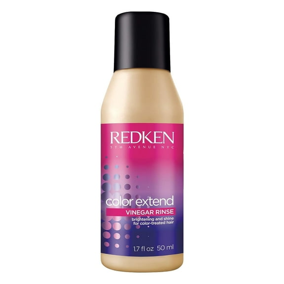 Redken Color Extend Vinegar Rinse Adds Brightening and Shine for Color Treated Hair 1.7 oz