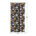 thumbnail image 5 of Baseball Football Pattern Shower Curtain 36"x72" ,Bathroom Decorative Shower Curtains Set with 12 Hooks,Modern Waterproof Washable Shower Curtain, 5 of 6