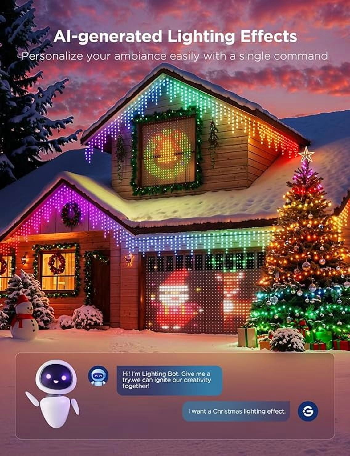 Govee Christmas Lights 2-Green - 99ft (30m)