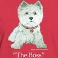 thumbnail image 3 of CafePress - The Boss T Shirt - Women's Traditional Fit Dark T-Shirt, 3 of 4
