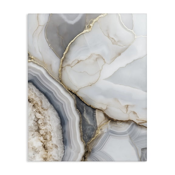 Stupell Industries Contemporary Mineral Elegance Granite Canvas Art, 16 x 20, by Svetlana Aleynikova