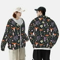 thumbnail image 6 of Balery Mushrooms Men's Women's UPF 50+ Sun Protection Lightweight Hoodie Performance Long Sleeve Shirt for Fishing Running-X-Large, 6 of 9