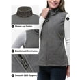 thumbnail image 5 of Off Road Ventures Womens Fleece Vests Outerwear Lightweight Sleeveless Hiking Vest With Zip Pockets, 5 of 7