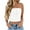 White, variant on BLVB Womens Strapless Cropped Tube Tops Basic Sleeveless Eyelet Bandeau Going out Crop Tops Cute Summer Clothes