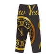 thumbnail image 3 of Lsque 2025 New Year Print Women's Pajama Pants, Lounge Pant - Comfortable Home Wear,Elastic Waistband, Stylish Design-Medium, 3 of 9
