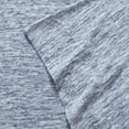 thumbnail image 4 of Comfort Classics Space Dyed Cotton Jersey Knit Sheet Set, Blue, Queen, 4 of 7