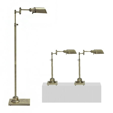 Arawn L734172 And L734171 Light Set Antique Brass Finish Metal Desk Lamp I Have For Offer This Beautiful Heavy Old Brass And Steel Telescopic Desk Lamp That M Guessing Dates Back To The 20 S Or 30 Just From What Ve
